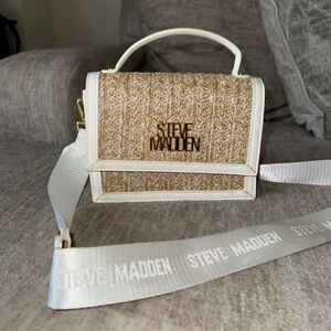 Steve Madden Straw Crossbody Bag